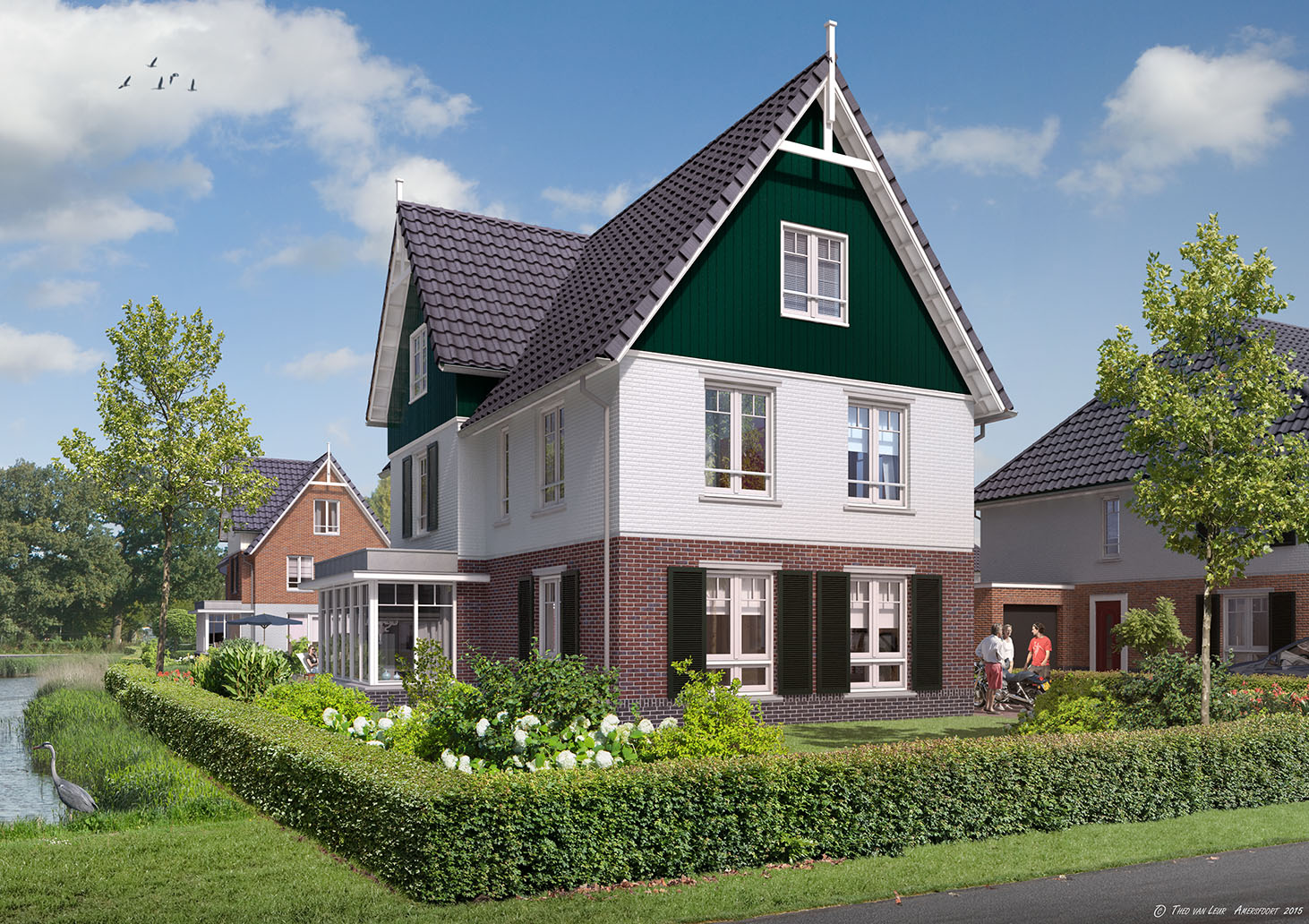 37 luxe woningen te Limmen